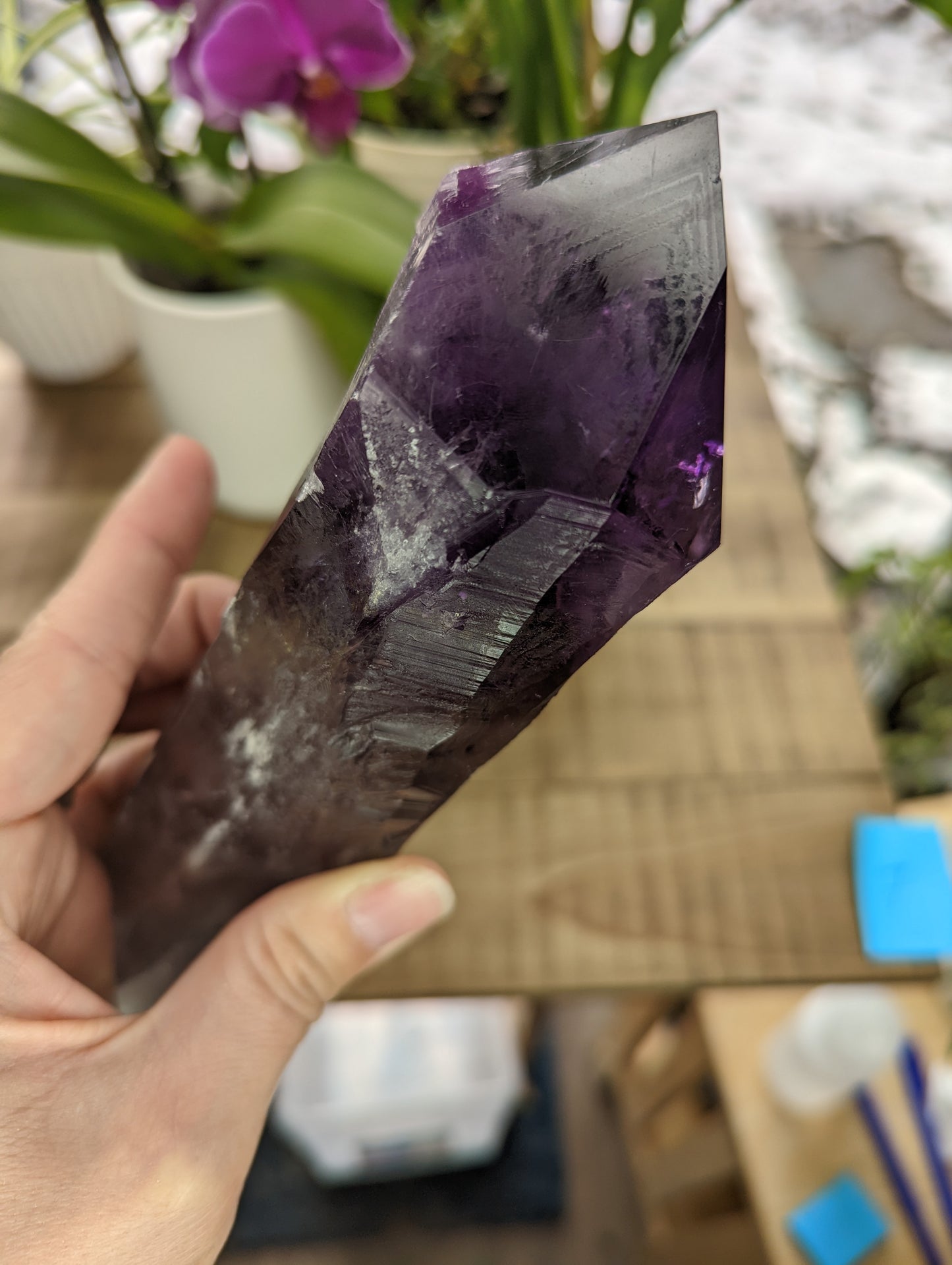 Amethyst Bahia Elestial Point