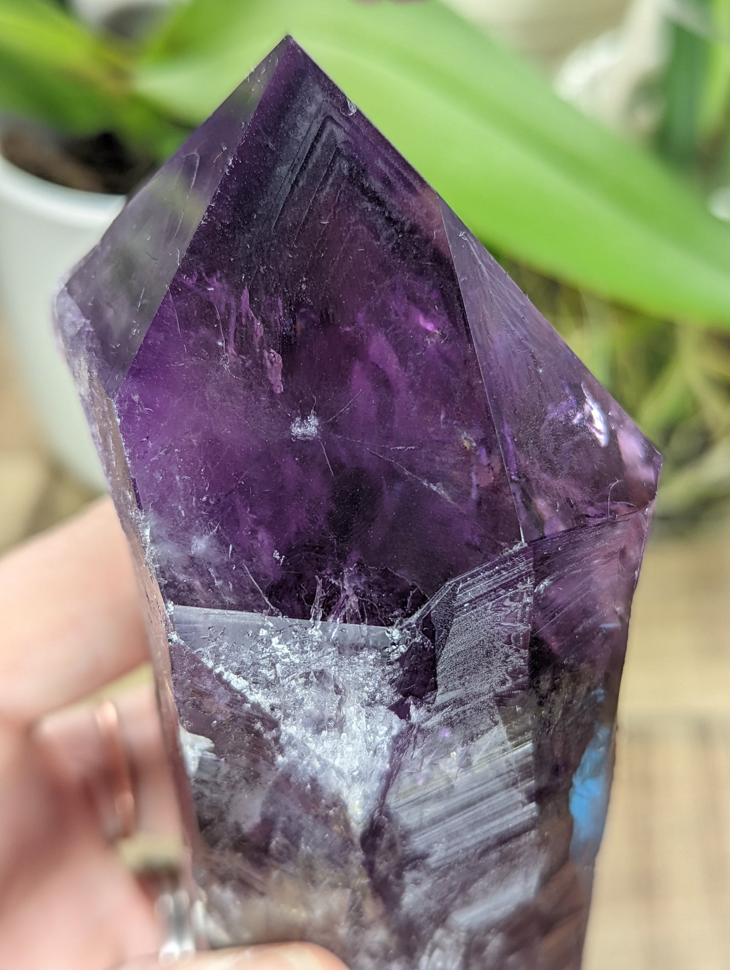 Amethyst Bahia Elestial Point