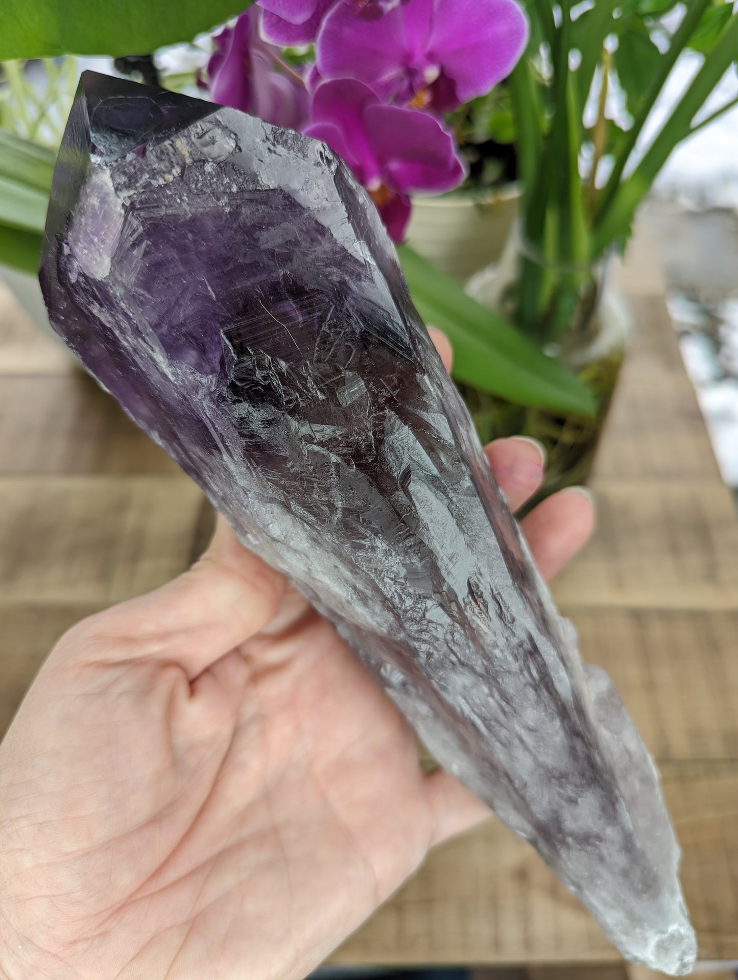 Amethyst Bahia Elestial Point