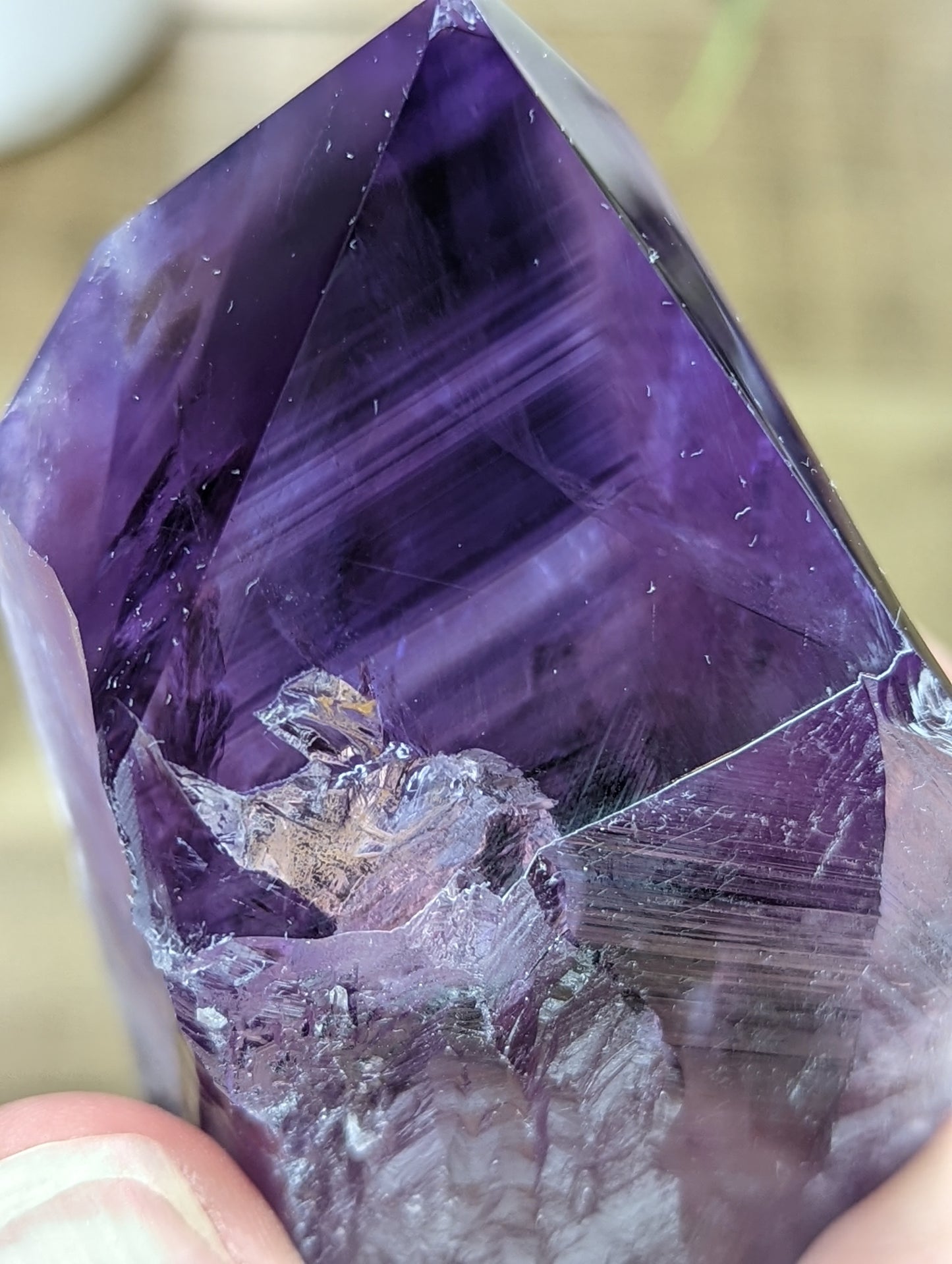 Amethyst Bahia Elestial Point