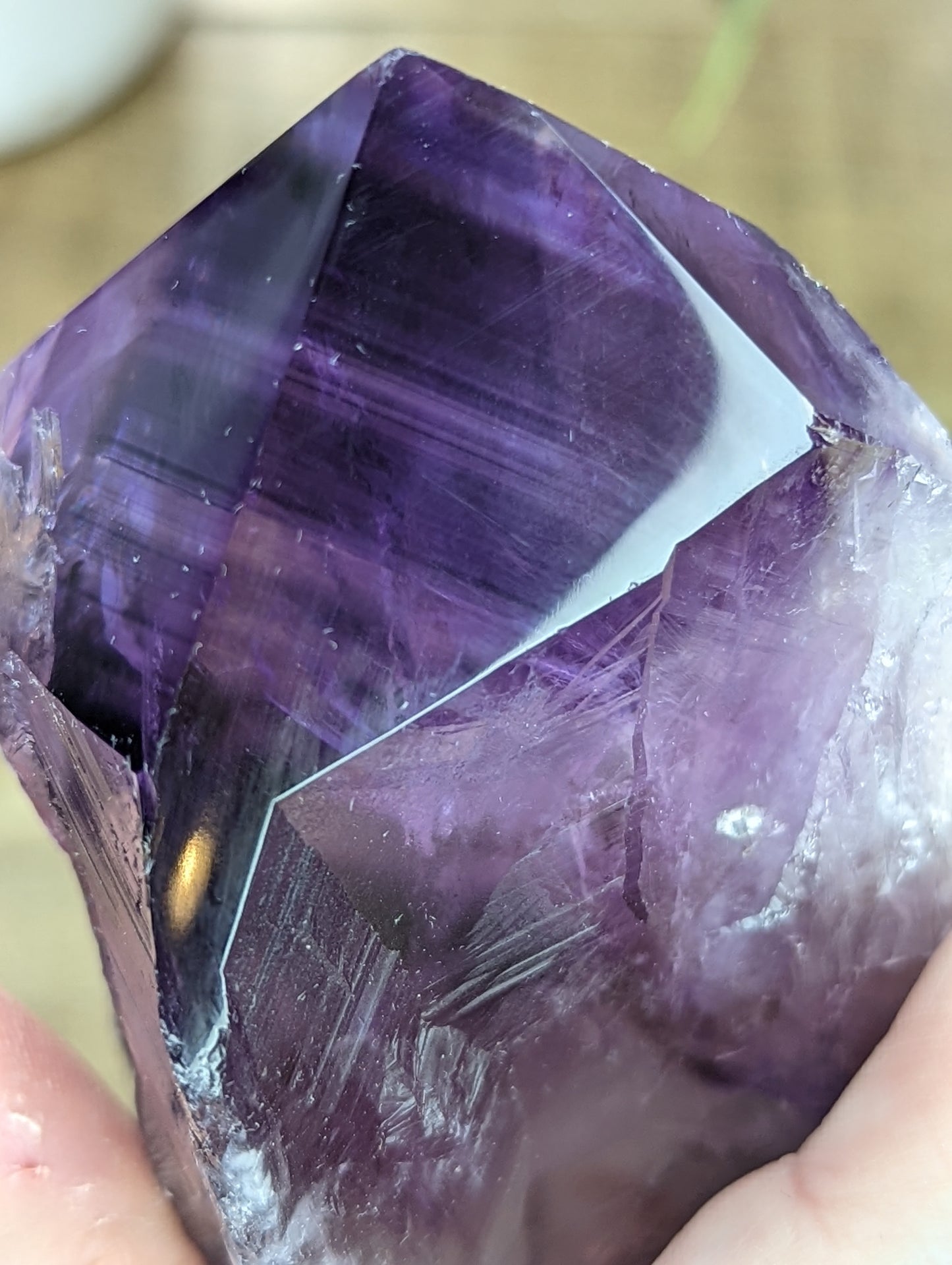 Amethyst Bahia Elestial Point